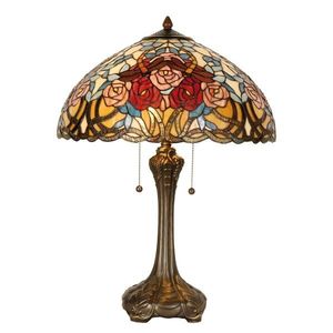 Stolní lampa Tiffany - Ø 46*64 cm 5LL-5389 obraz