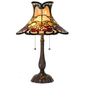 Stolní lampa Tiffany Hat - Ø 51*66 cm 5LL-5533 obraz