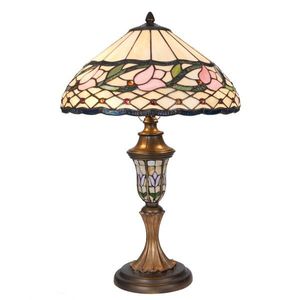 Stolní lampa Tiffany Lovely Tulip - Ø 40*60 cm 5LL-5774 obraz