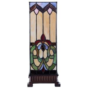 Stolní lampa Tiffany Bend - 17*17*44 cm 5LL-5907 obraz