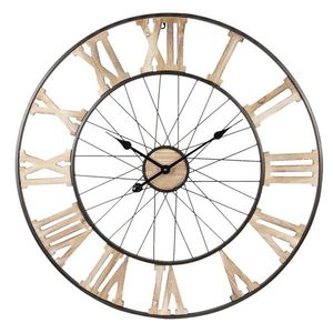 Kovové nástěnné hodiny - Ø 80*4 cm 5KL0136 obraz