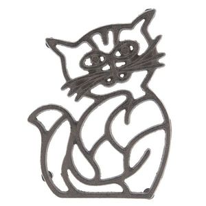 Litinová podložka kočka - 14*19*2 cm 6Y3052 obraz