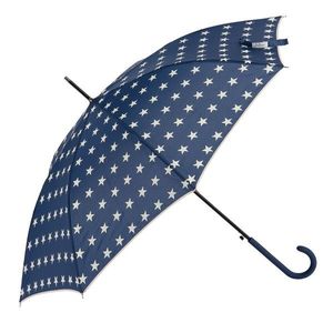 Modrý deštník s hvězdami - Ø 98*55 cm JZUM0012BL obraz
