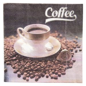 Papírové ubrousky Coffee 20 ks- 33*33 cm 73055 obraz