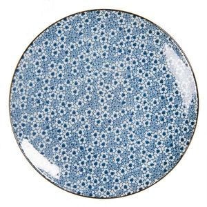 Dezertní talíř s modrými kvítky BlueFlowers - Ø 21 cm 6CEDP0046 obraz