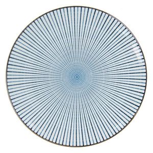 Jídelní talíř s modrým zdobením BlueLine - Ø 26 cm 6CEFP0045 obraz