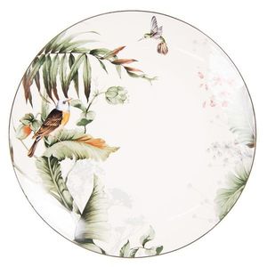Jídelní talíř Tropical birds - Ø 26*2 cm TRBFP obraz
