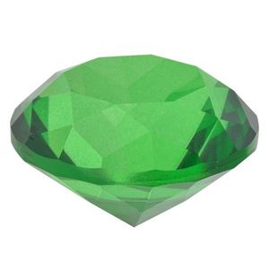 Zelený skleněný krystal - 4 cm MLCR0006GR obraz