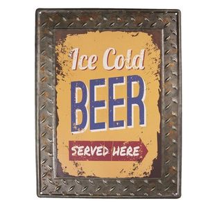 Plechová cedule Ice Cold Beer - 30*40 cm 6Y3611 obraz