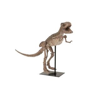 Dekorace dinosaurus T-rex na kovové noze - 47, 5*15*36 cm 2383 obraz