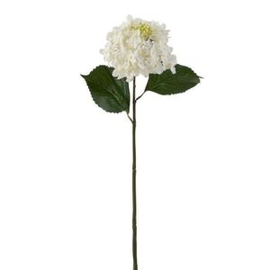 Bílá dekorační květina Hortenzie - 51cm 2560 obraz