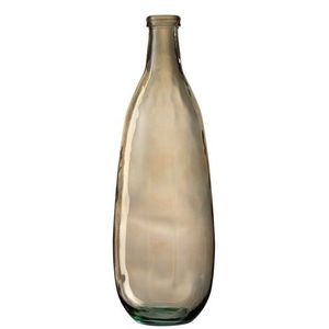 Hnědá skleněná váza Bottle - Ø 25*75 cm 4212 obraz