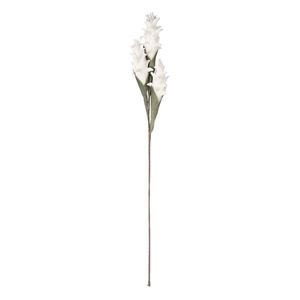 Bílá umělá květina s listy Rosaire - 106 cm 5PL0036 obraz