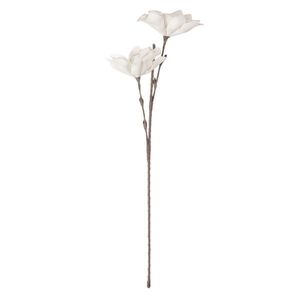 Bílá dekorační květina - 77 cm 5PL0031W obraz