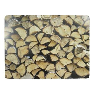 4ks pevné korkové prostírání dřevo Fireplace wood - 30*40*0, 4cm SCPMHB obraz