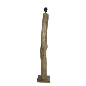 Dřevěná základna ke stojací lampě Eukalyptus - 18*18*100cm/ E27 OMLVE80 obraz