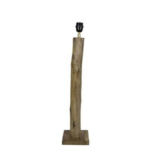 Dřevěná základna ke stojací lampě Eukalyptus - 15*15*70cm/ E27 OMLVE60 obraz