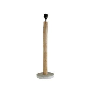 Dřevěná základna ke stolní lampě Eukalyptus - Ø 20*71cm/E27 AALVEC60 obraz