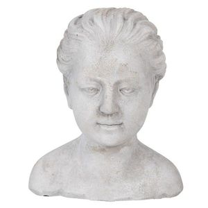 Dekorační socha hlava ženy - 17*16*20 cm 6TE0288 obraz