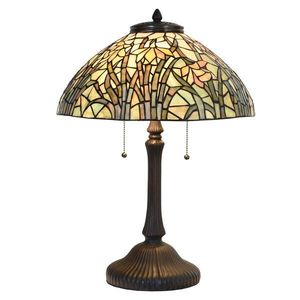 Stolní Tiffany lampa Aglaie – Ø 40*60 cm E27/max 3*60W 5LL-6037 obraz