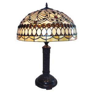 Stolní lampa Tiffany Adélie – Ø 46*62 cm E27/max 2*60W 5LL-6068 obraz