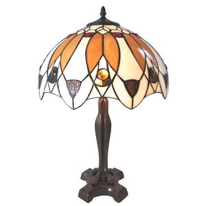 Stolní lampa Tiffany Avelline – Ø 41*57 cm E27/max 2*60W 5LL-6069 obraz