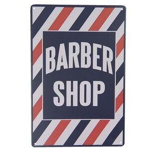 Nástěnná kovová cedule Barber Shop - 20*30 cm 6Y4103 obraz