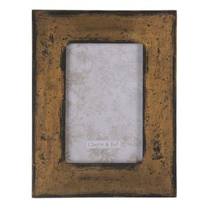 Bronzovo-hnědý fotorámeček s patinou - 17*1*22 cm / 10*15 cm 2F0679 obraz