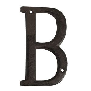 Nástěnné kovové písmeno B - 13 cm 6Y0840-B obraz