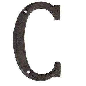 Nástěnné kovové písmeno C - 13 cm 6Y0840-C obraz