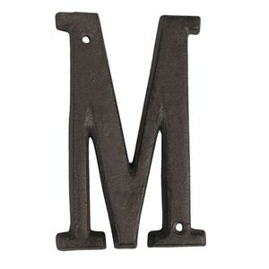 Nástěnné kovové písmeno M - 13 cm 6Y0840-M obraz