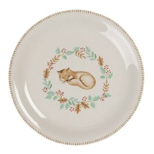 Keramický talíř s liškou Fox – Ø 20 cm FXDP obraz
