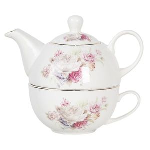 Porcelánový tea for one Friendly Roses - 0, 4L FROTEFO obraz