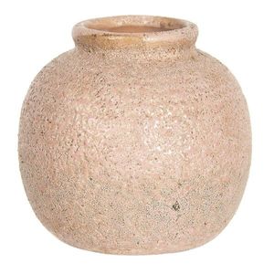 Starorůžová váza s patinou - Ø 8*8 cm 6CE1214 obraz