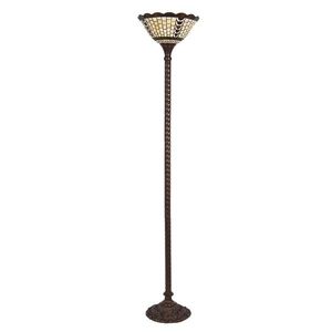 Stojací lampa Tiffany Paule – Ø 38*186 cm E27/max 1*60W 5LL-6077 obraz