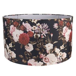 Květinové závěsné textilní stínidlo – Ø 53*30 cm / E27 6LAK0502 obraz