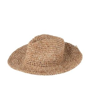 Béžový plážový klobouk Maize - 36*33*15cm 12375 obraz