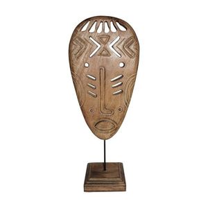 Dekorativní maska vyřezávaná z mangového dřeva - 48cm CIDMM48 obraz