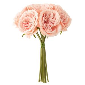 Růžová dekorační kytička Růže - 20*25cm 12415 obraz