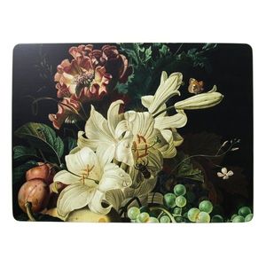4ks pevné korkové prostírání s květy a ovocem Liliana - 30*40*0, 4cm SCPMBF obraz