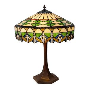 Stolní lampa Tiffany Kayleigh - Ø 41*57 cm E27/max 2*60W 5LL-6086 obraz