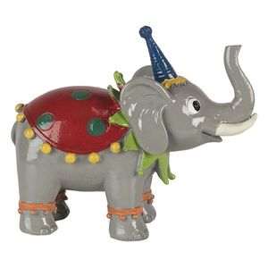 Dekorativní soška cirkusového slona - 13*6*11 cm 6PR4732 obraz
