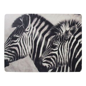 4ks pevné korkové prostírání Zebras - 30*40*0, 4cm SCPMZB obraz