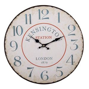 Nástěnné hodiny Kensington - Ø 34*1 cm / 1*AA 6KL0735 obraz