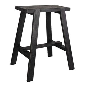 Dřevěná hnědá stolička FawnD - 50*39*58 cm 6H2055 obraz