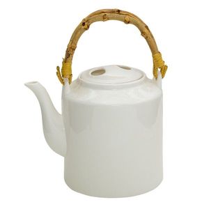 Bílá porcelánová konvice na čaj Nia - Ø 13*23 cm / 1500 ml 6CETE0096 obraz