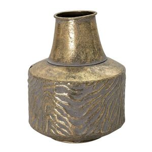 Zlatá antik dekorační váza Holly - Ø 15*21 cm 6Y4530 obraz