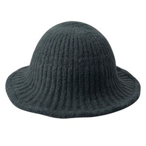 Šedý zimní klobouk JZCA0018G obraz