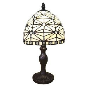 Stolní Tiffany lampa Elinore -Ø 18*33 cm 5LL-6105 obraz