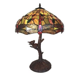 Stolní Tiffany lampa Leonelle - Ø 41*57 cm 5LL-6111 obraz